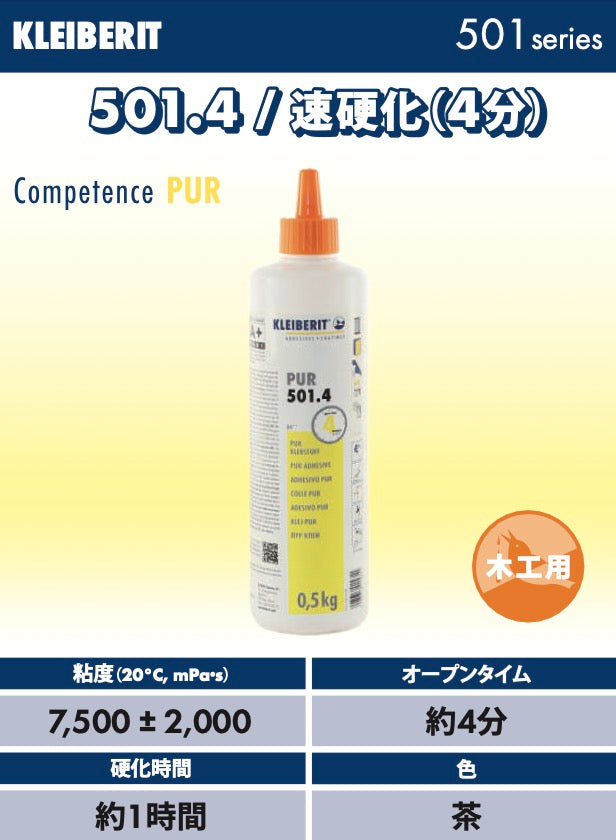 予約販売 KLEIBERIT クライベリット 501シリーズ 木工用1液ウレタン系接着剤