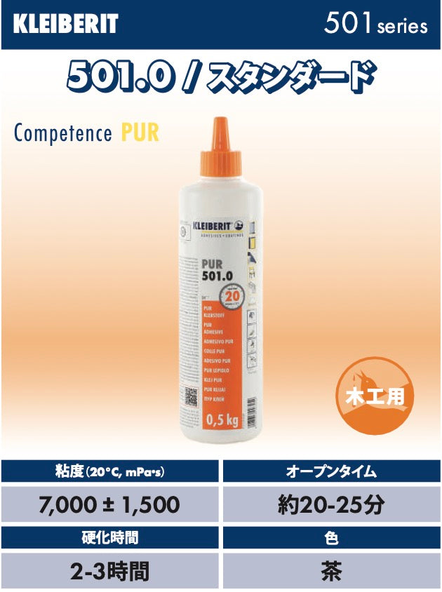 予約販売 KLEIBERIT クライベリット 501シリーズ 木工用1液ウレタン系接着剤