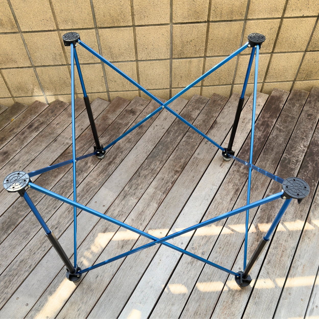 のび台 ブルー