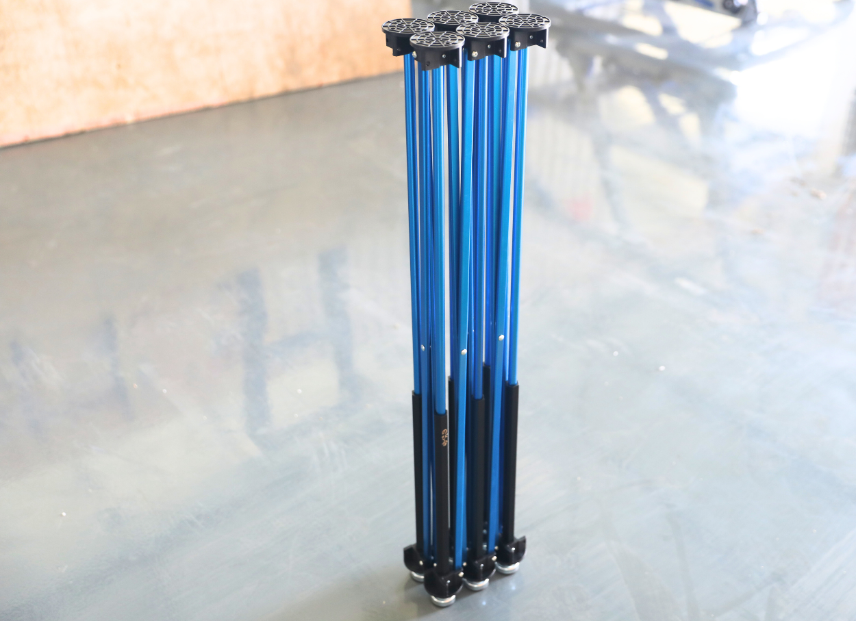 のび台 W1400 ブルー